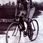 John Johnson on his bike