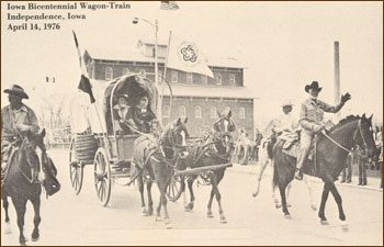 iowa bicentennial wagon train