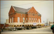 moving of the train depot