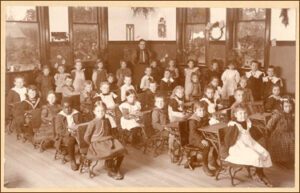 children in the one room school house