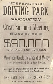 flyer for horse race